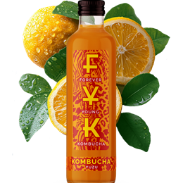 Kombucha yuzu